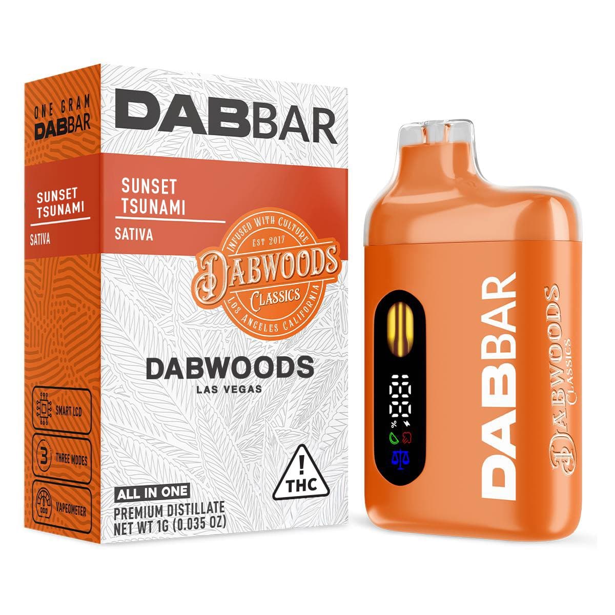 Dab Bar Sunset Tsunami (S) Disposable Vape 2g
