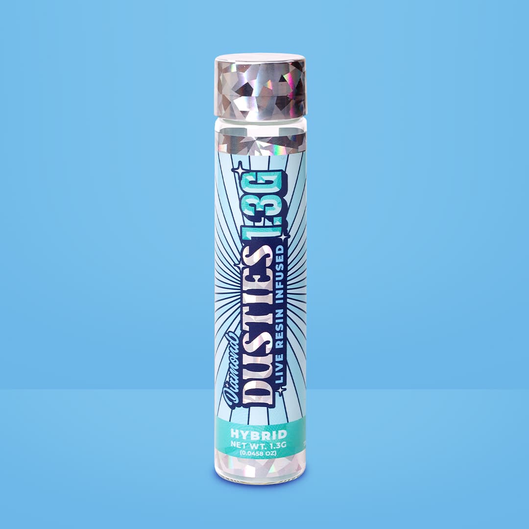 Dusties Diamond Infused Preroll 1.3g Hybrid Emerald