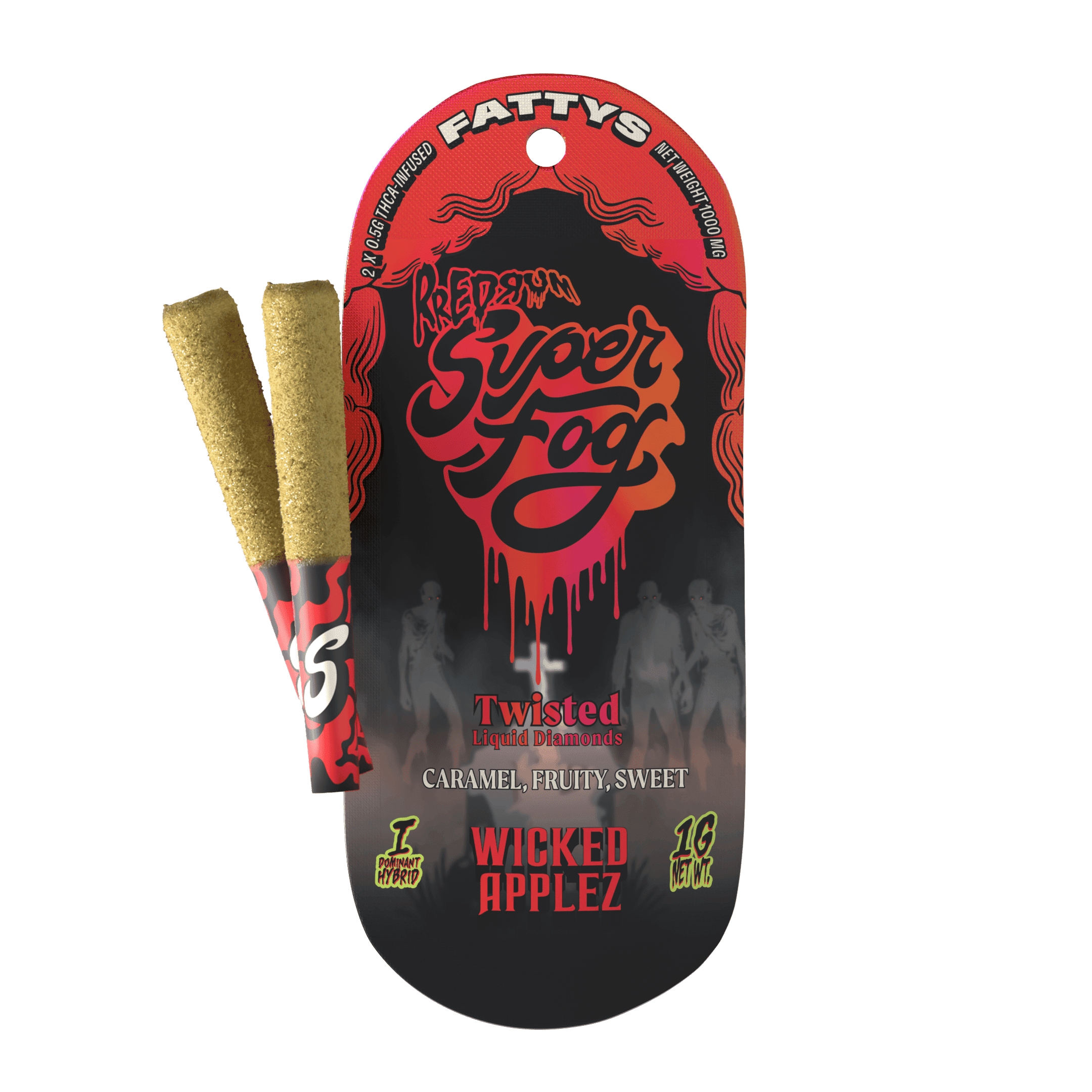 Wicked Applez Twisted Fatty's 2pk