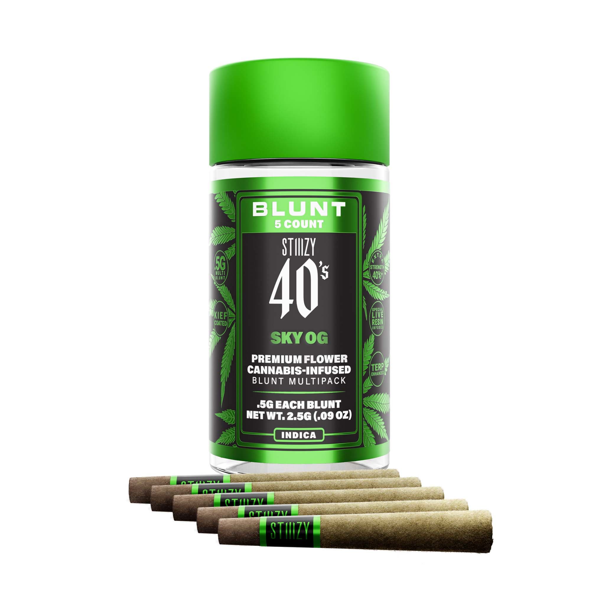 Sky OG 40's Infused Blunts 5pk