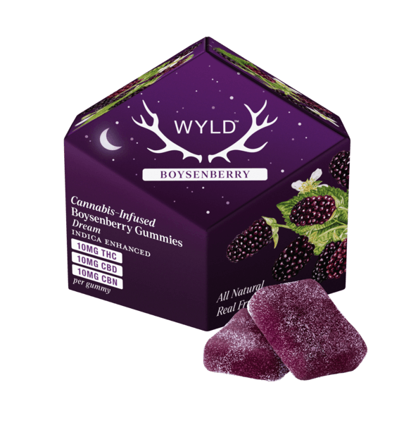 Boysenberry Gummies [1:1:1 THC:CBD:CBN] 10pk