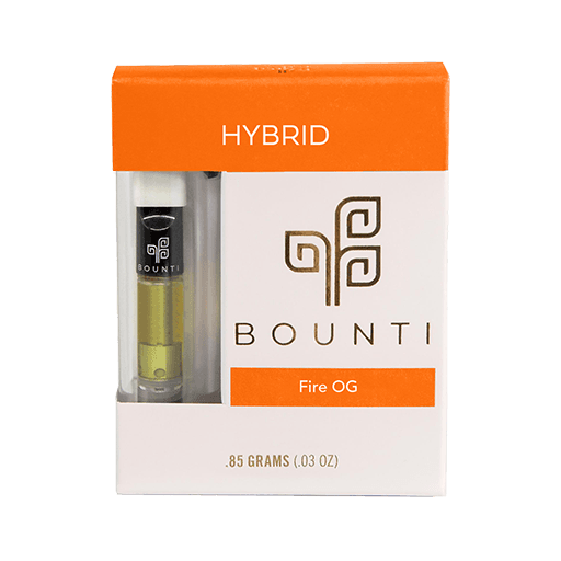 Bounti BTE Fire OG (H) Vape Cartridge 0.85g