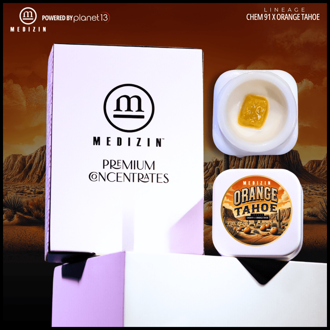 Medizin Orange Tahoe 1g Live Resin Badder