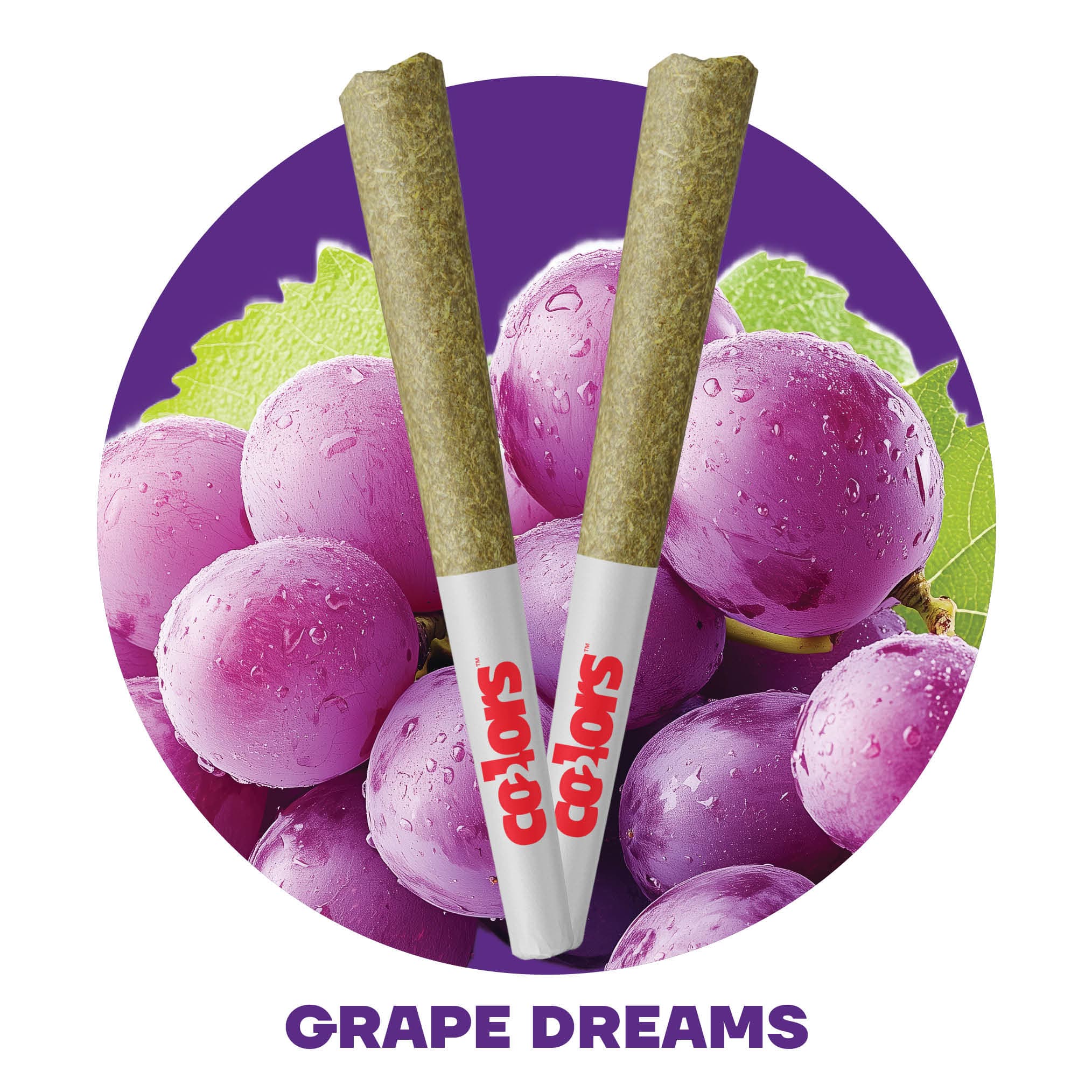 Grape Dreams Infused Pre-Rolls 2pk