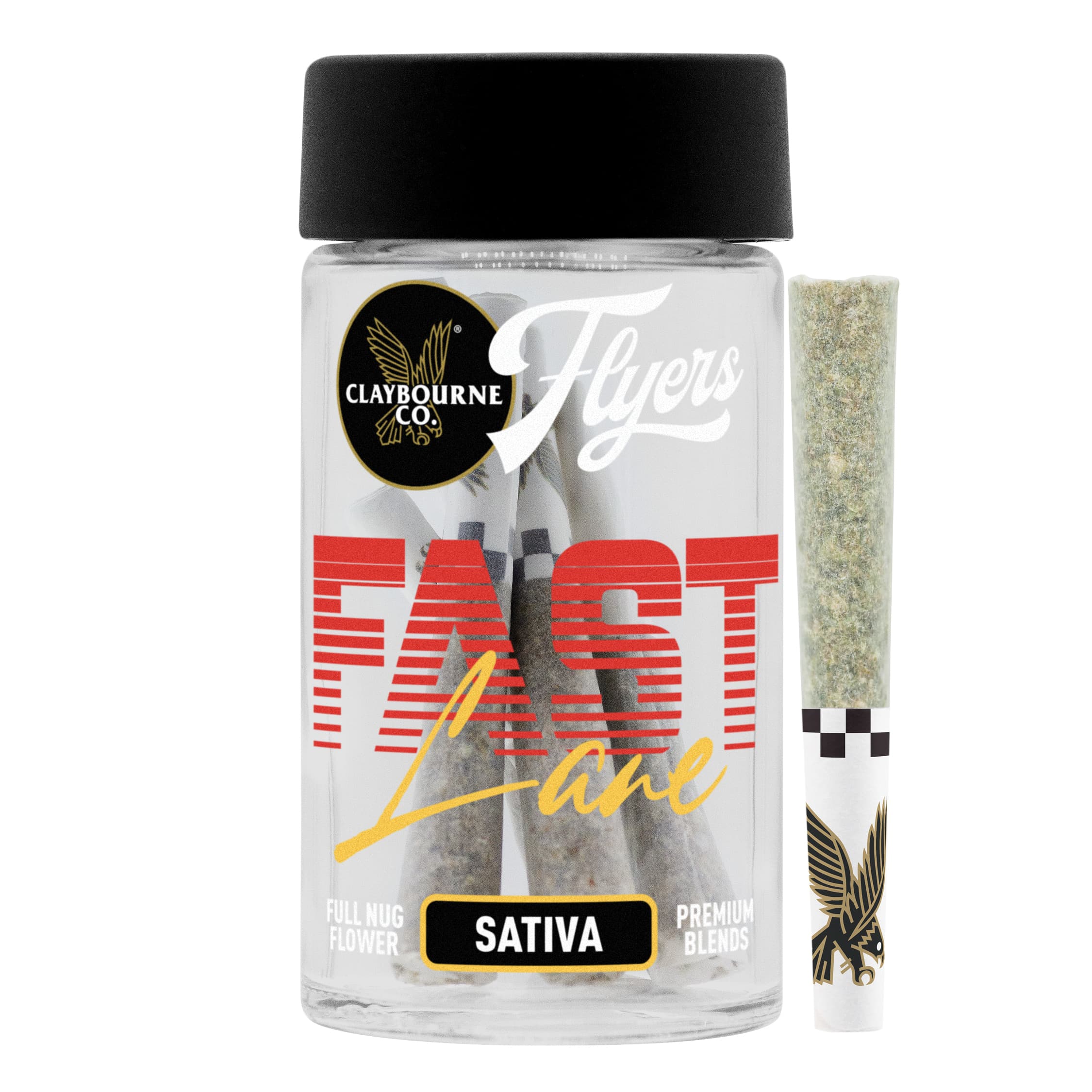 Claybourne Co. Flyers Full Flower Fast Lane (S) Multipack 0.5g 7pk