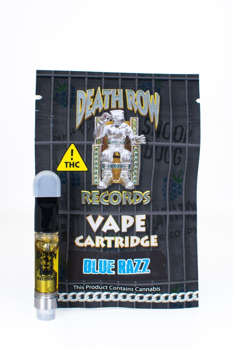Death Row Records Cartridge Blue Razz 1g