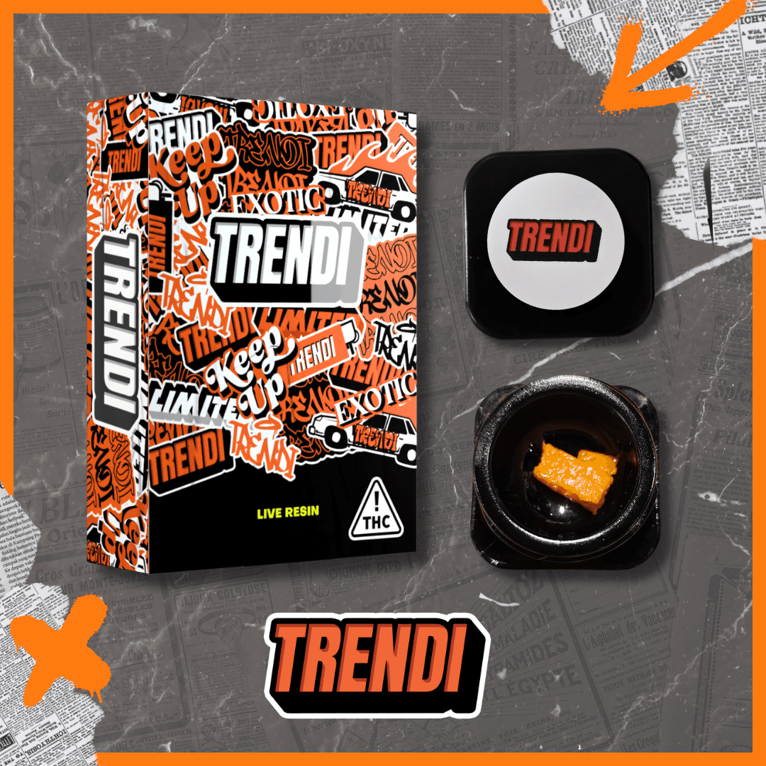 TRENDI Heavy D .5g Live Resin Badder