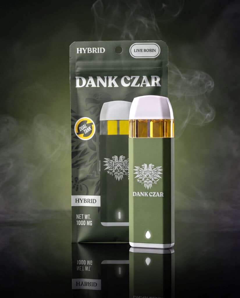 Dank Czar Dulce de Uva (H) Solventless Live Hash Rosin Disposable Vape 1g