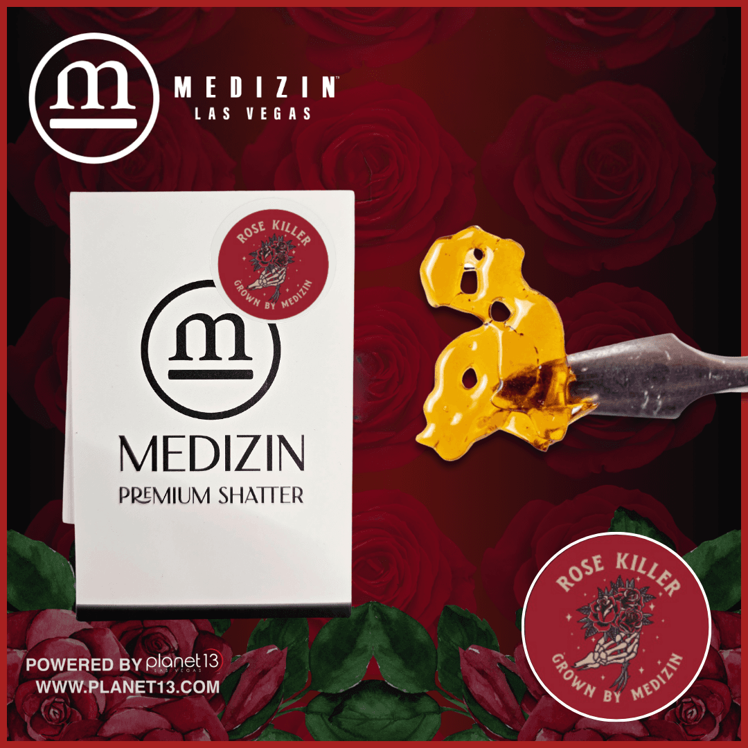 Medizin Rose Killer .5g Shatter