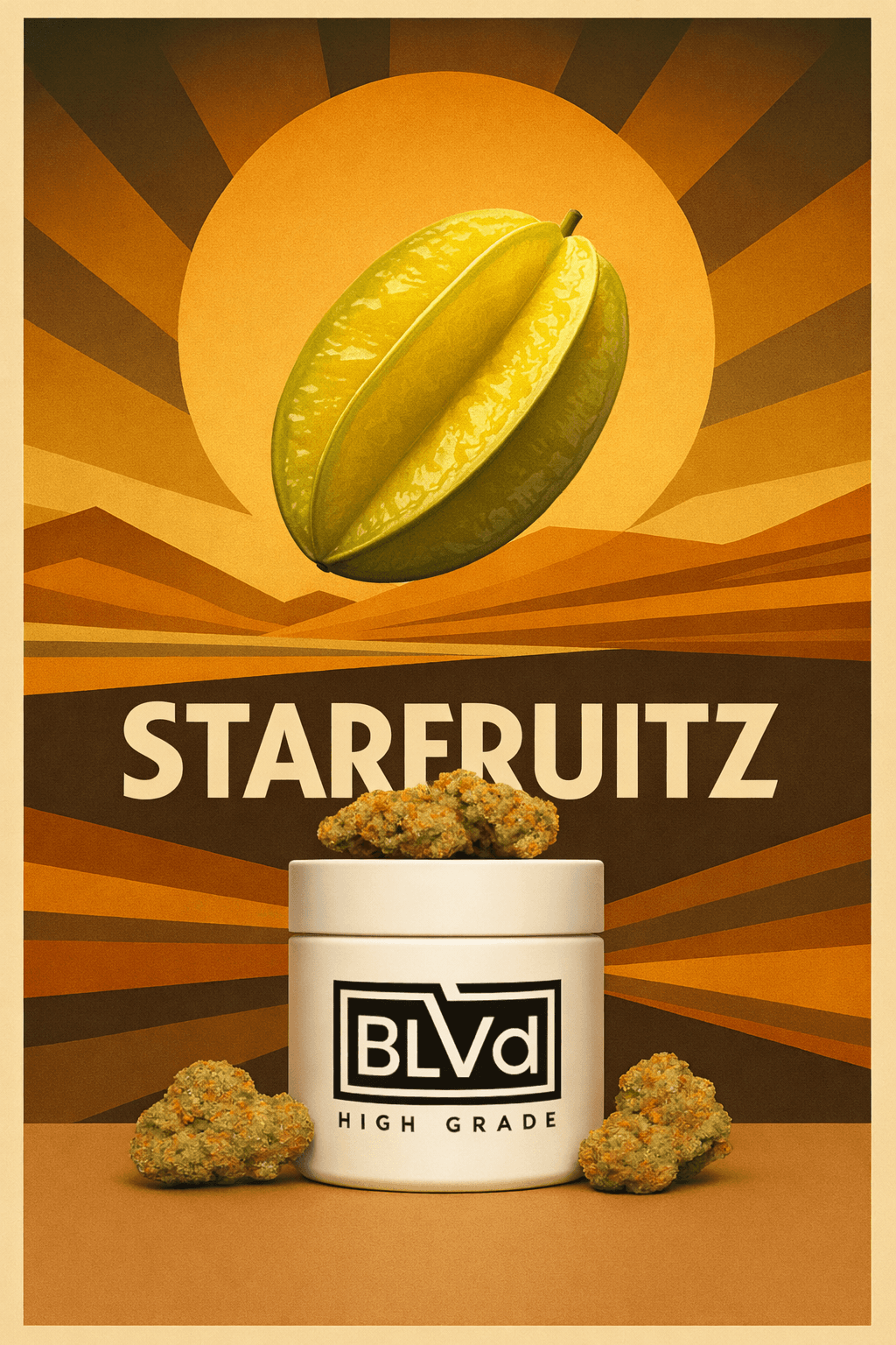 BLVD Starfruitz (H) Flower 3.5g