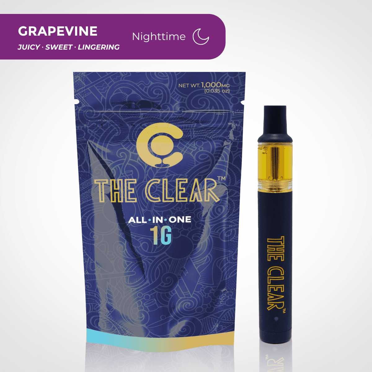 The Clear - The Original Grapevine Disposable