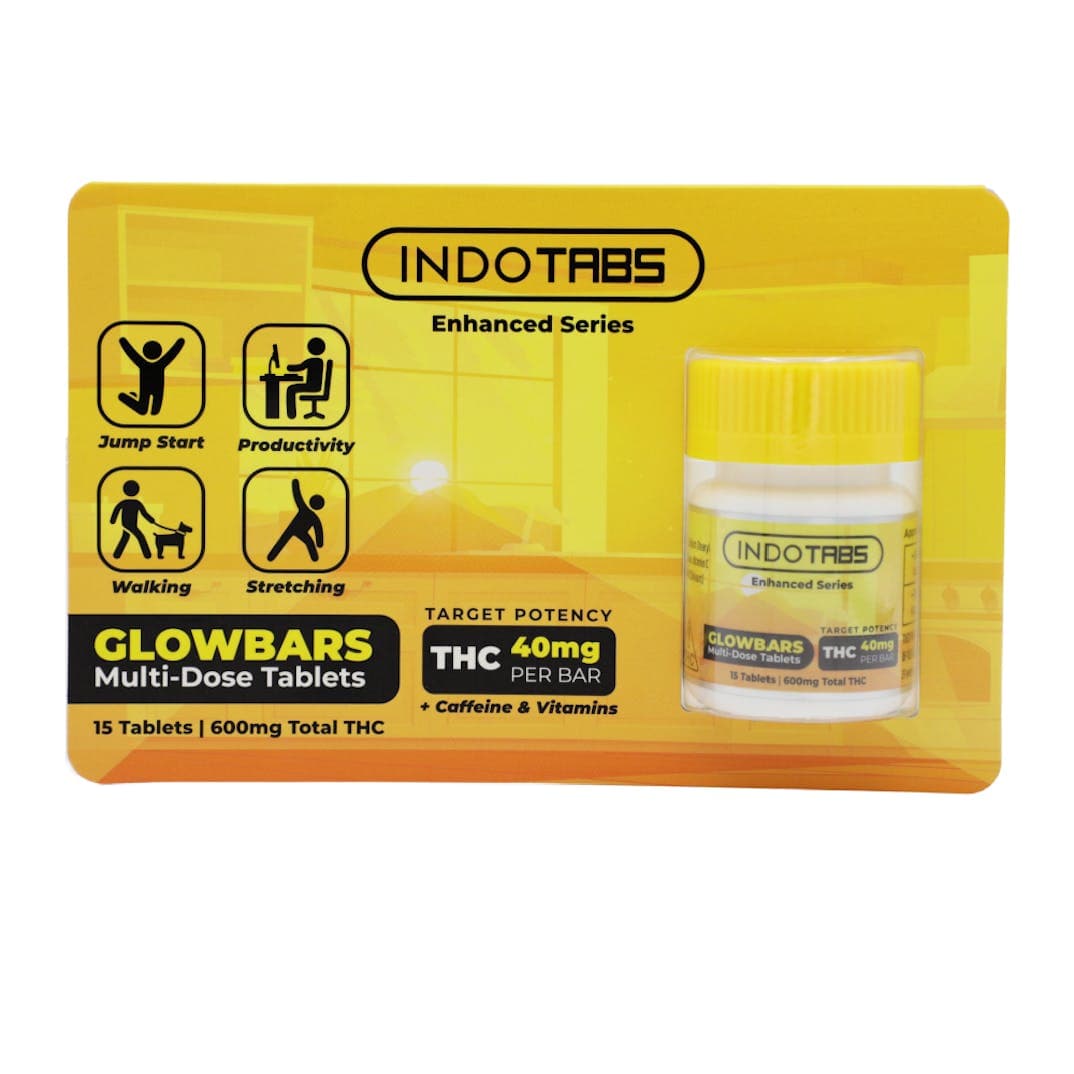 IndoTabs - Glowbars - 15pk 600mg