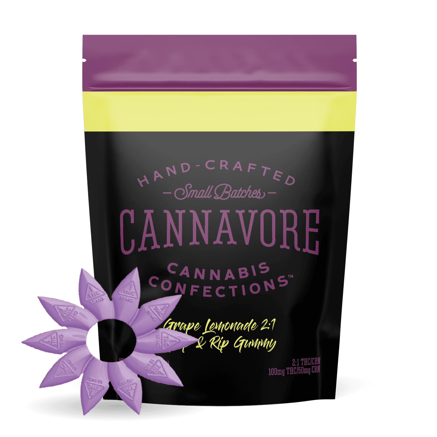 Cannavore - Grape Lemonade Gummy 2:1 (100mg)