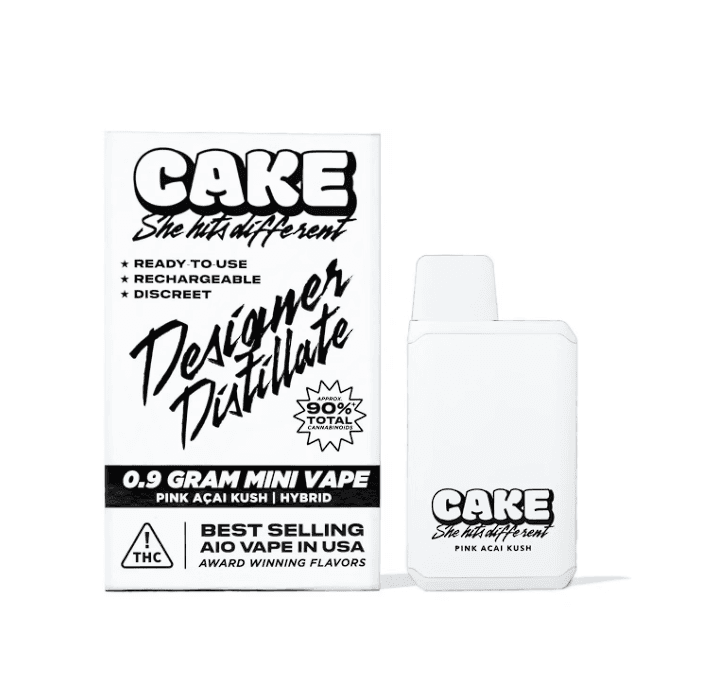 CAKE Pink Acai Kush (H) Disposable Vape 0.9g