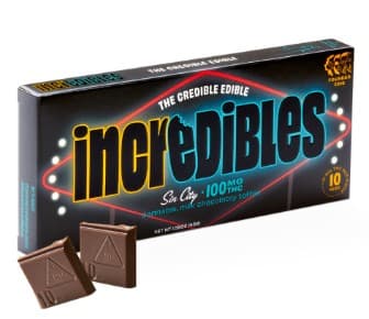 Incredibles | Sin City Toffee Milk Chocolate Bar 100mg