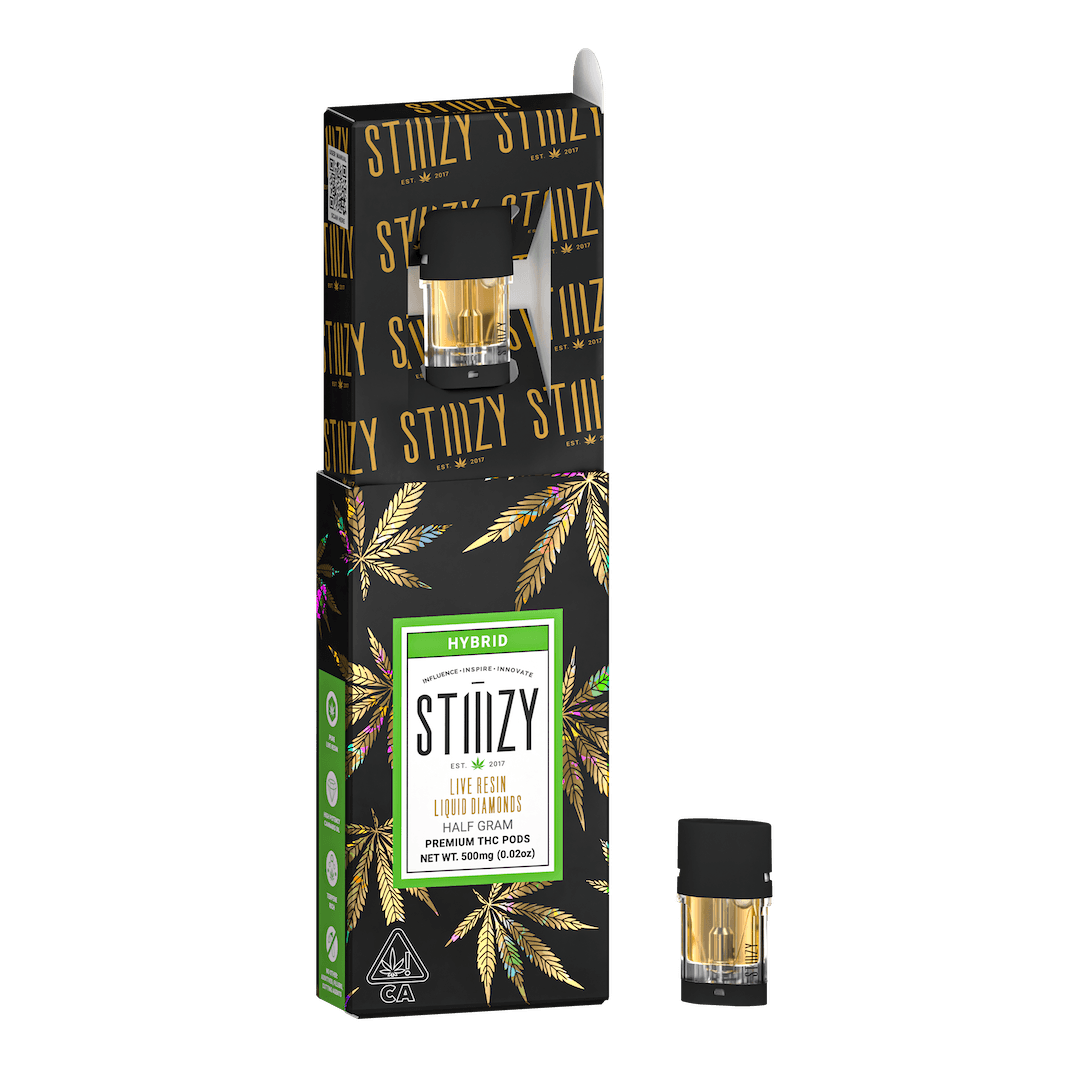 STIIIZY Pink Runtz Liquid Diamonds Live Resin Vape Pod 500mg