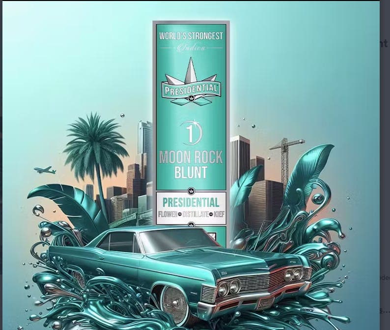 Presidential | Classic Moon Rock Blunt 1.5g