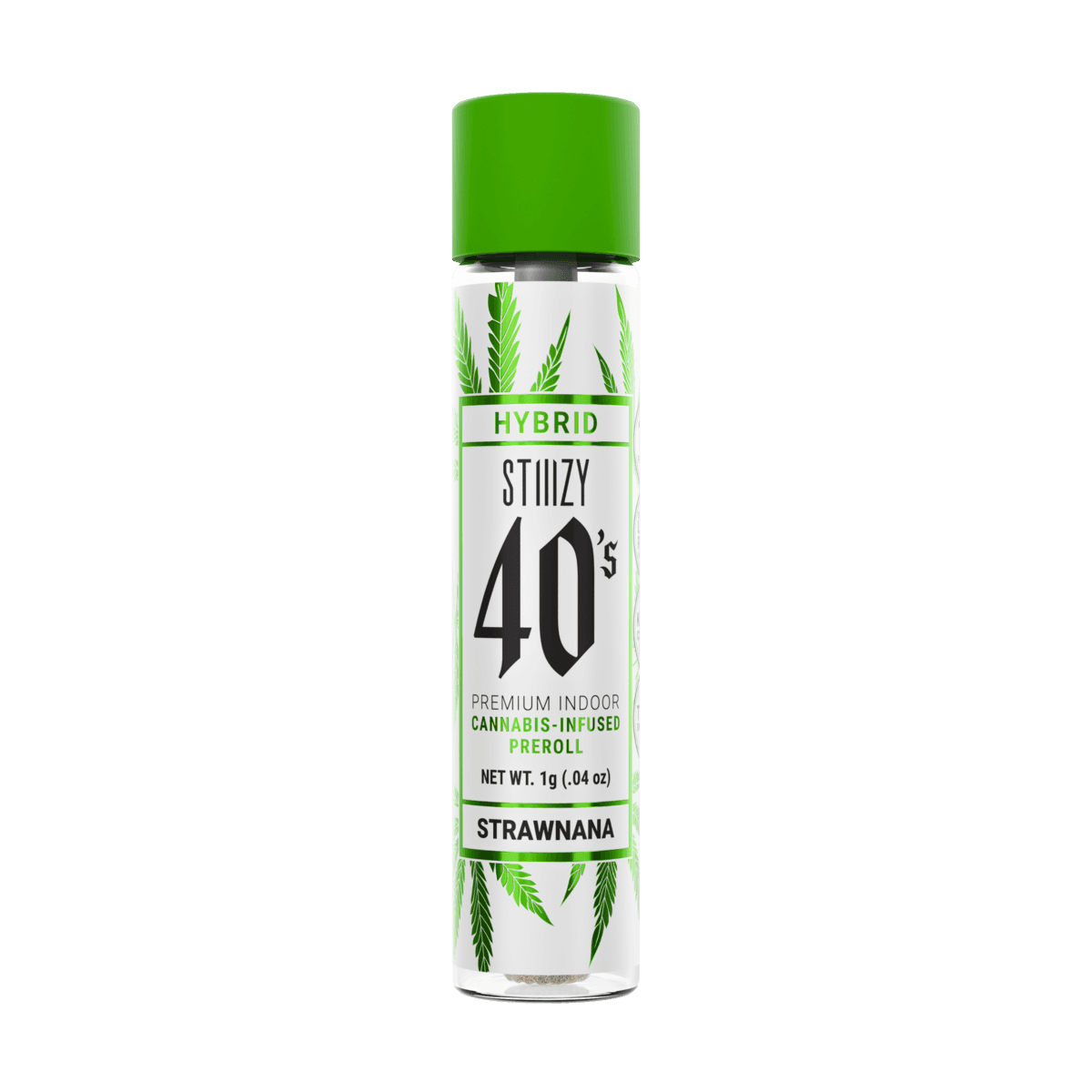 STIIIZY 40's Strawnana (H) Infused Pre-Roll 1g