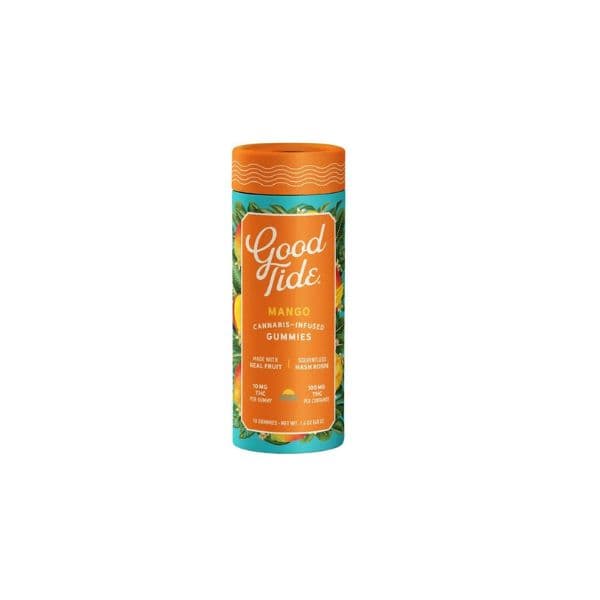 Good Tide Mango Solventless Gummies 100mg