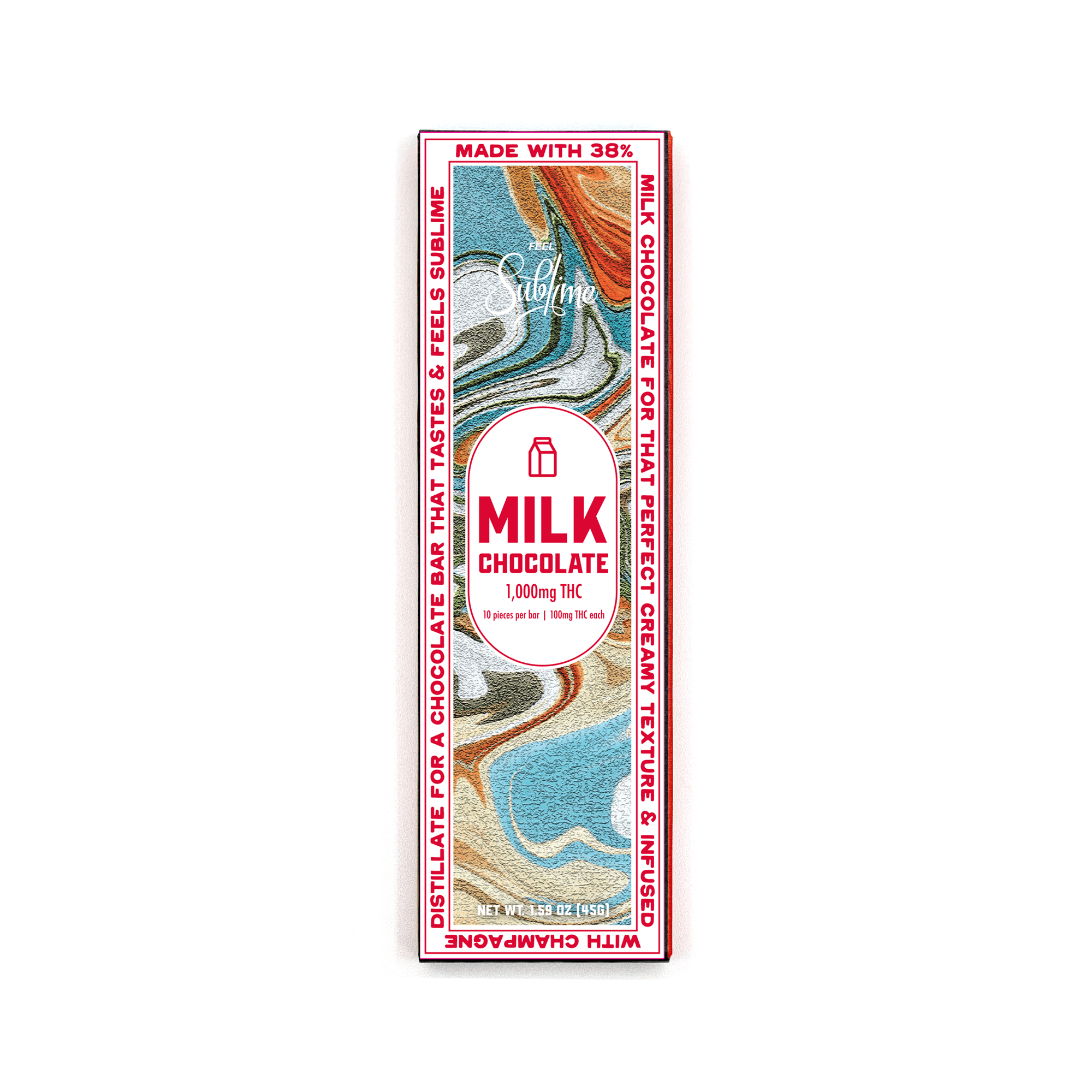 SUBLIME - CHOCOLATE - 1000MG - 10PK - MILK