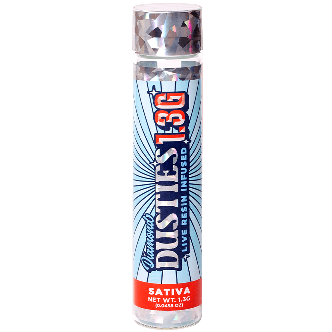 Dusties Diamond Infused Preroll 1.3g Sativa Ruby