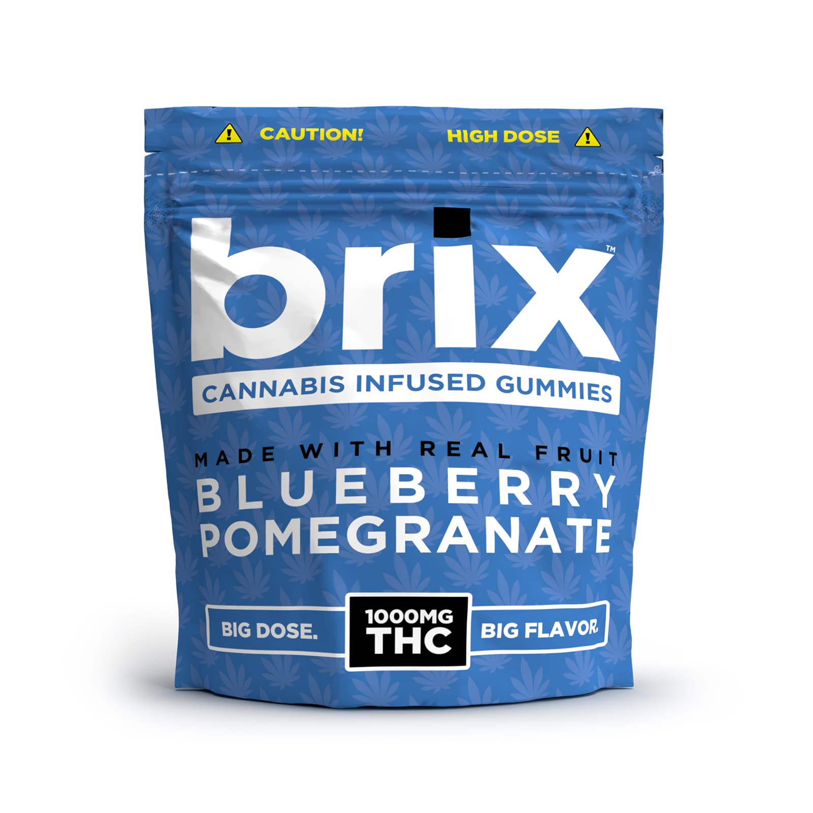 Baked Bros - Brix Gummies - Blueberry Pomegranate (I) (1000mg)