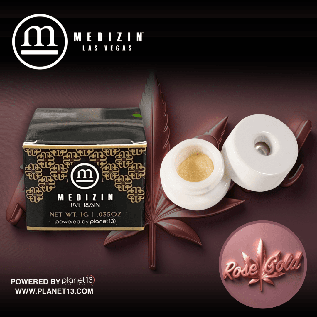 Medizin Rose Gold 1g Live Rosin