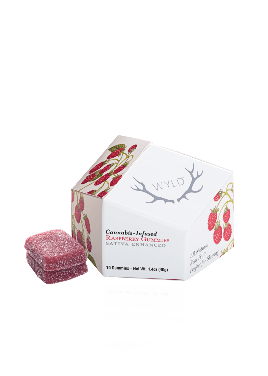 Wyld Raspberry (S) Gummies 10mg 10pk