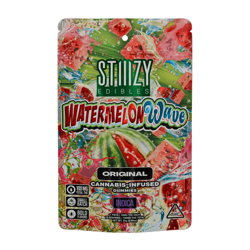 Stiiizy Watermelon Wave 100mg Gummies