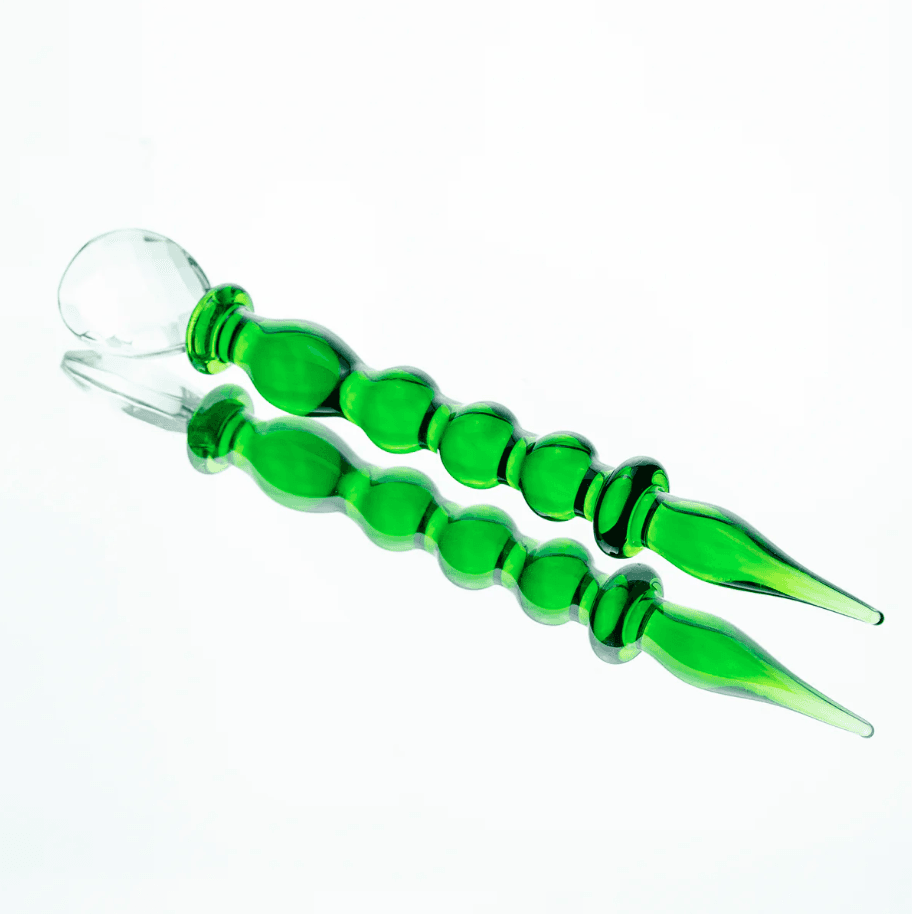 Hemper Diamond Top Glass Dab Tool Green