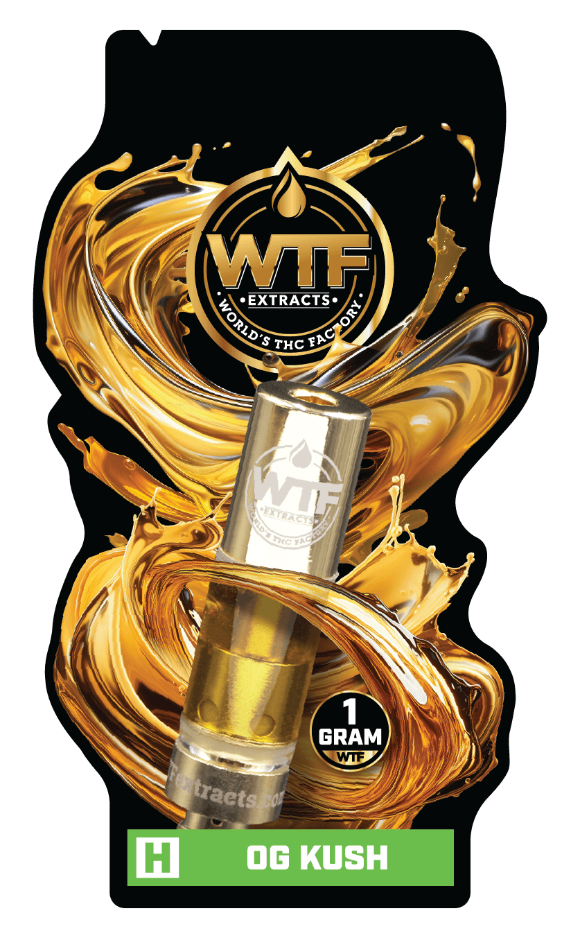 WTF - Cartridge Distillate - OG Kush (H) (1.0g)