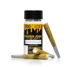 Drip - Infused Preroll Caviar 3pk - Rainbow RZ x Blue Dream (H) (2.1g)