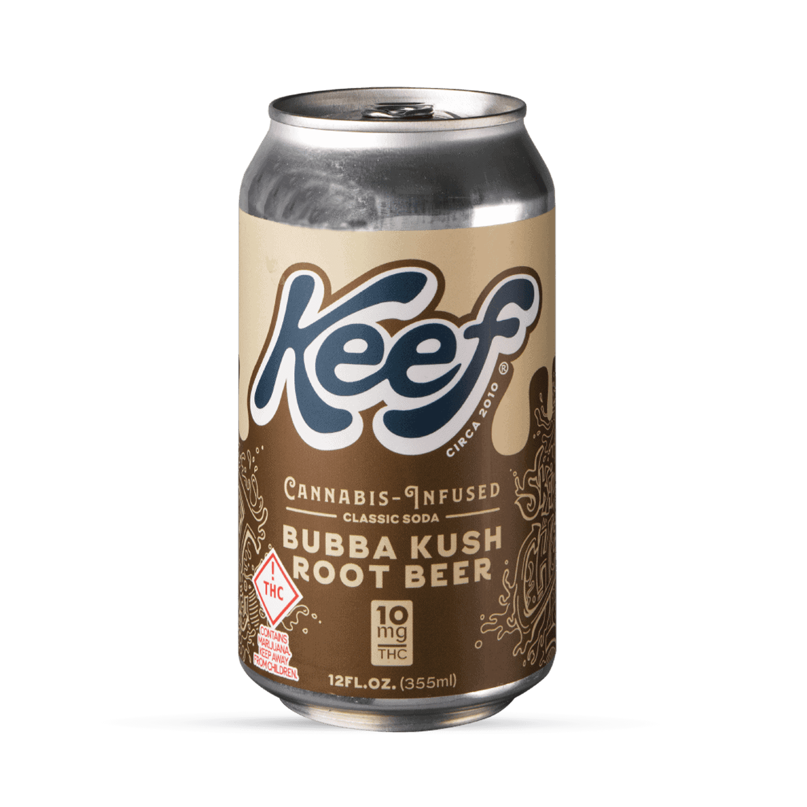 Keef Classic Soda Bubba Kush Root Beer | 10mg