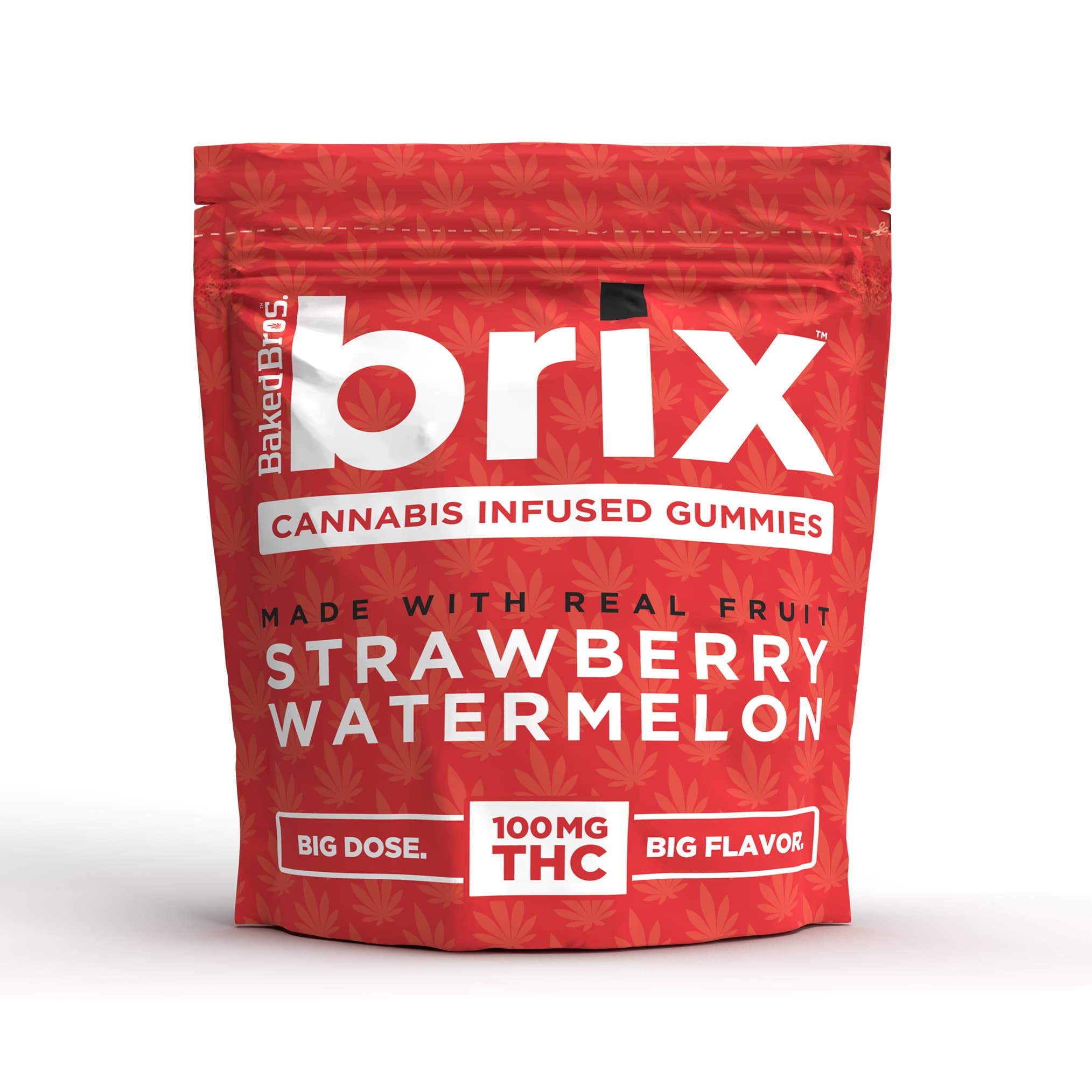 Strawberry Watermelon Single Gummy 10pc
