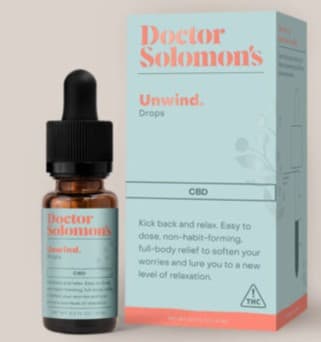 Dr. Solomon - Tincture - Dr. Solomon's Tincture Unwind (CBD Rich) (1050mg)
