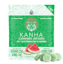 20:1 Watermelon CBD Gummies 10-pack