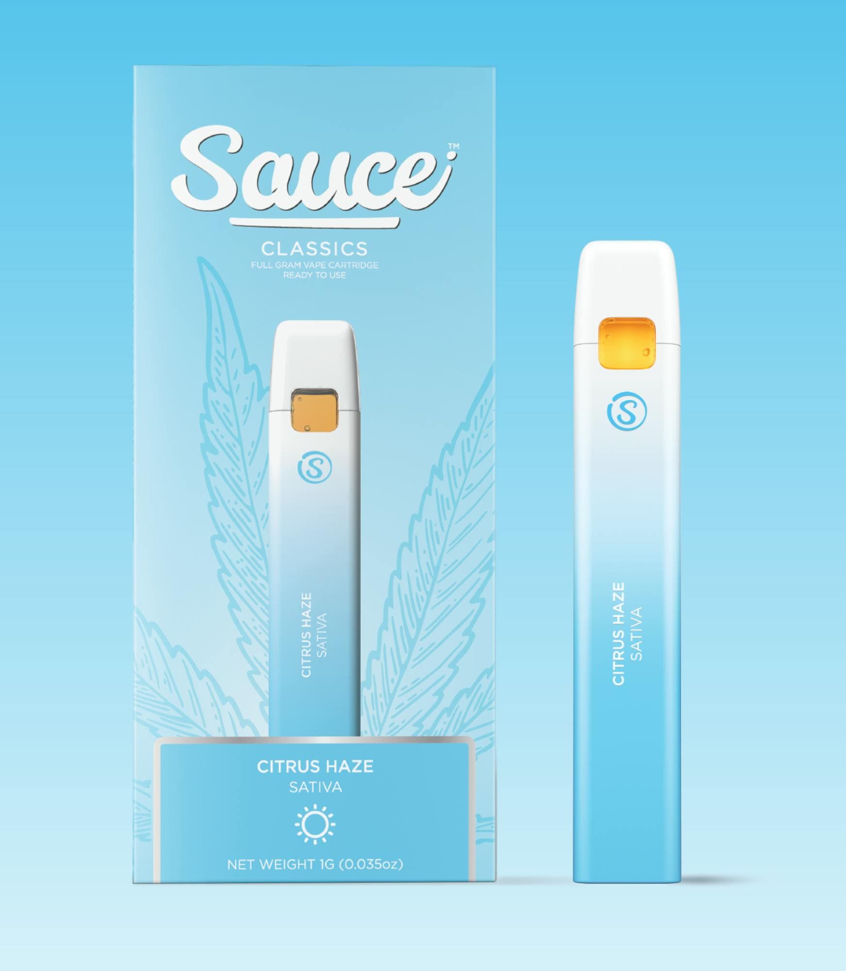 Sauce - Classics: Distillate Disposable - Citrus Haze (S)