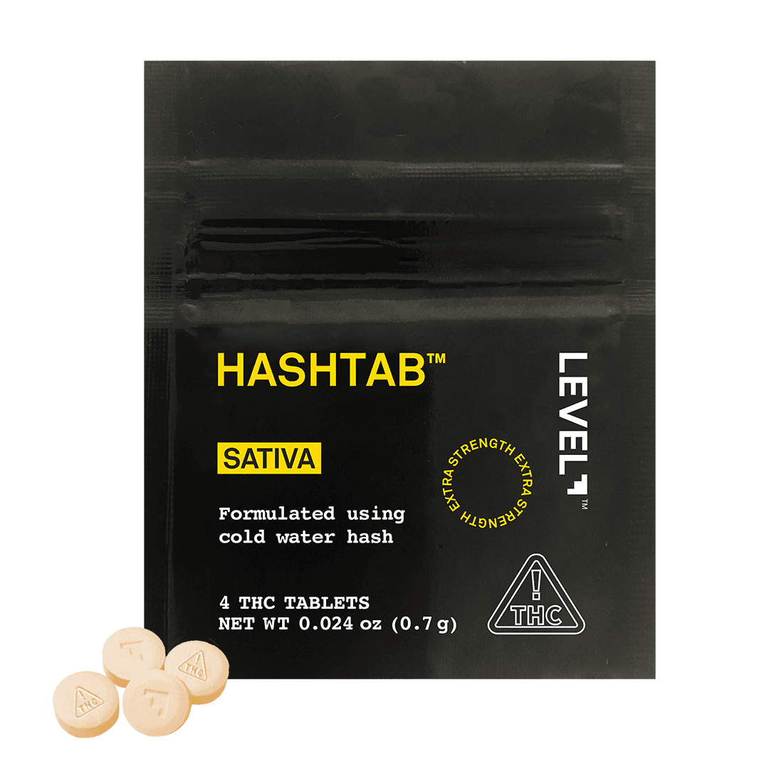 LEVEL Sativa Hashtab 25mg 4pk