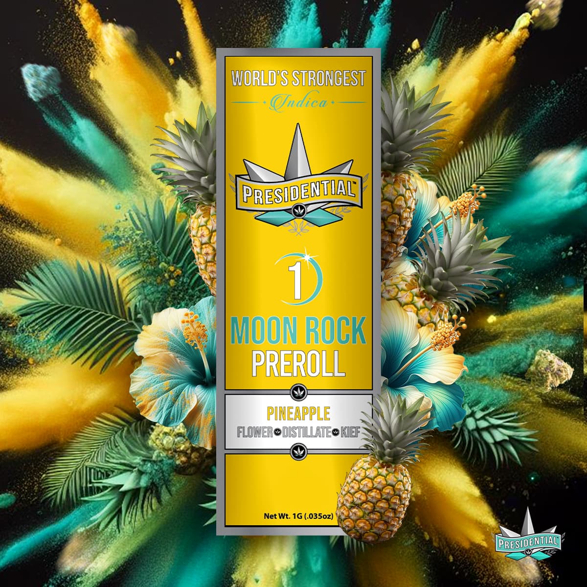 Presidential - Pineapple Moon Rock Pre-Roll