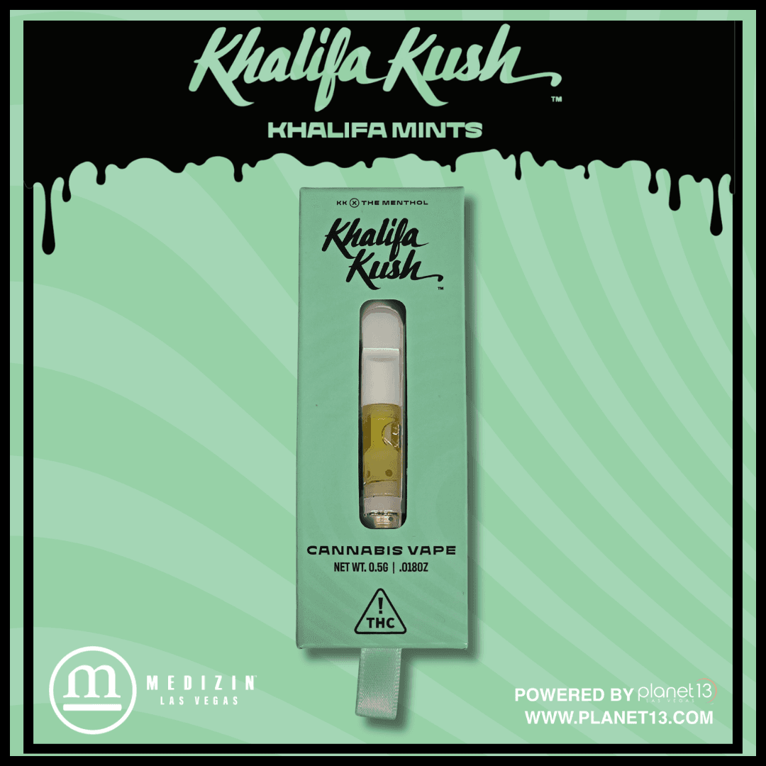 Khalifa Kush Khalifa Mints .5g Live Resin Vape Cartridge