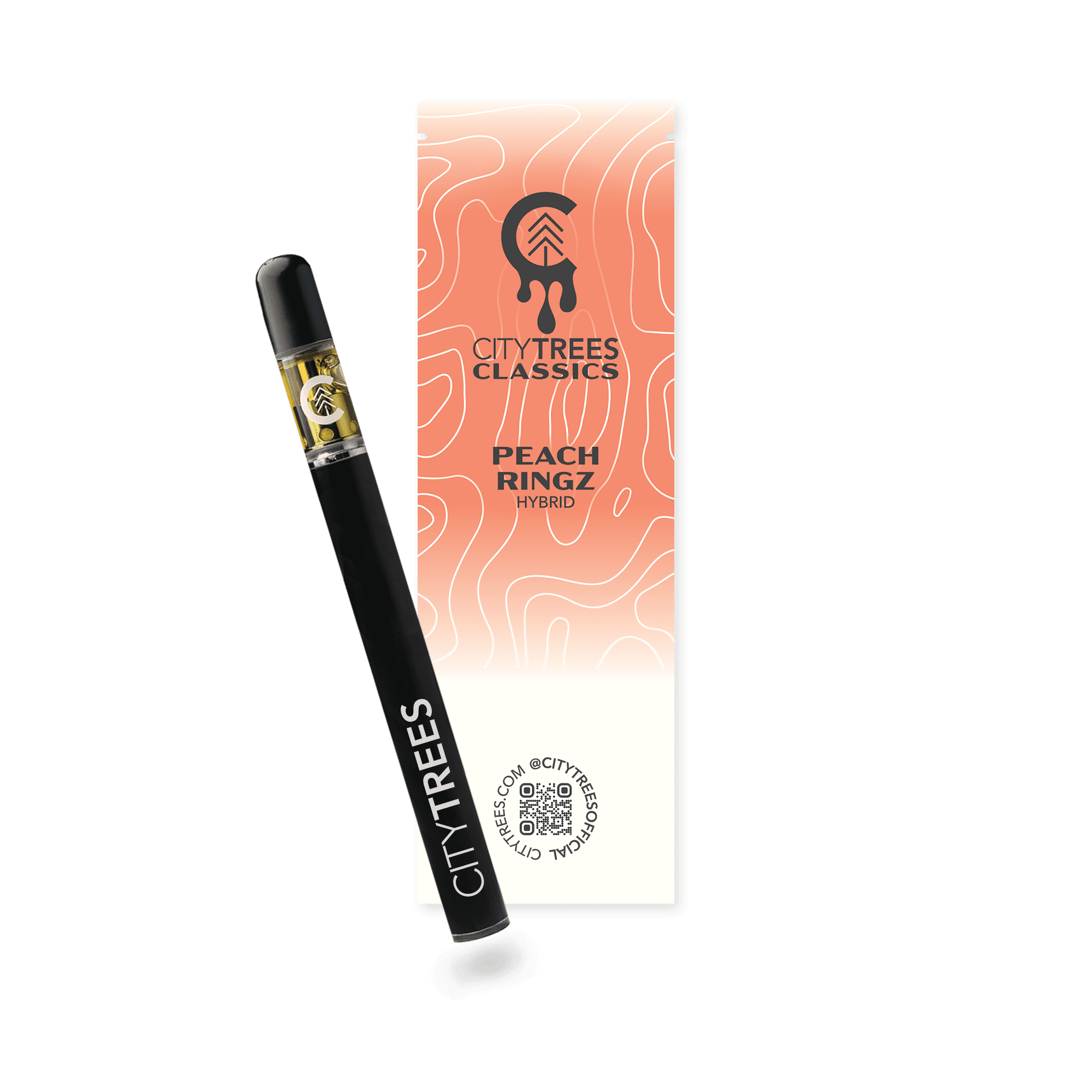 City Trees Peach Ringz Disposable 1g
