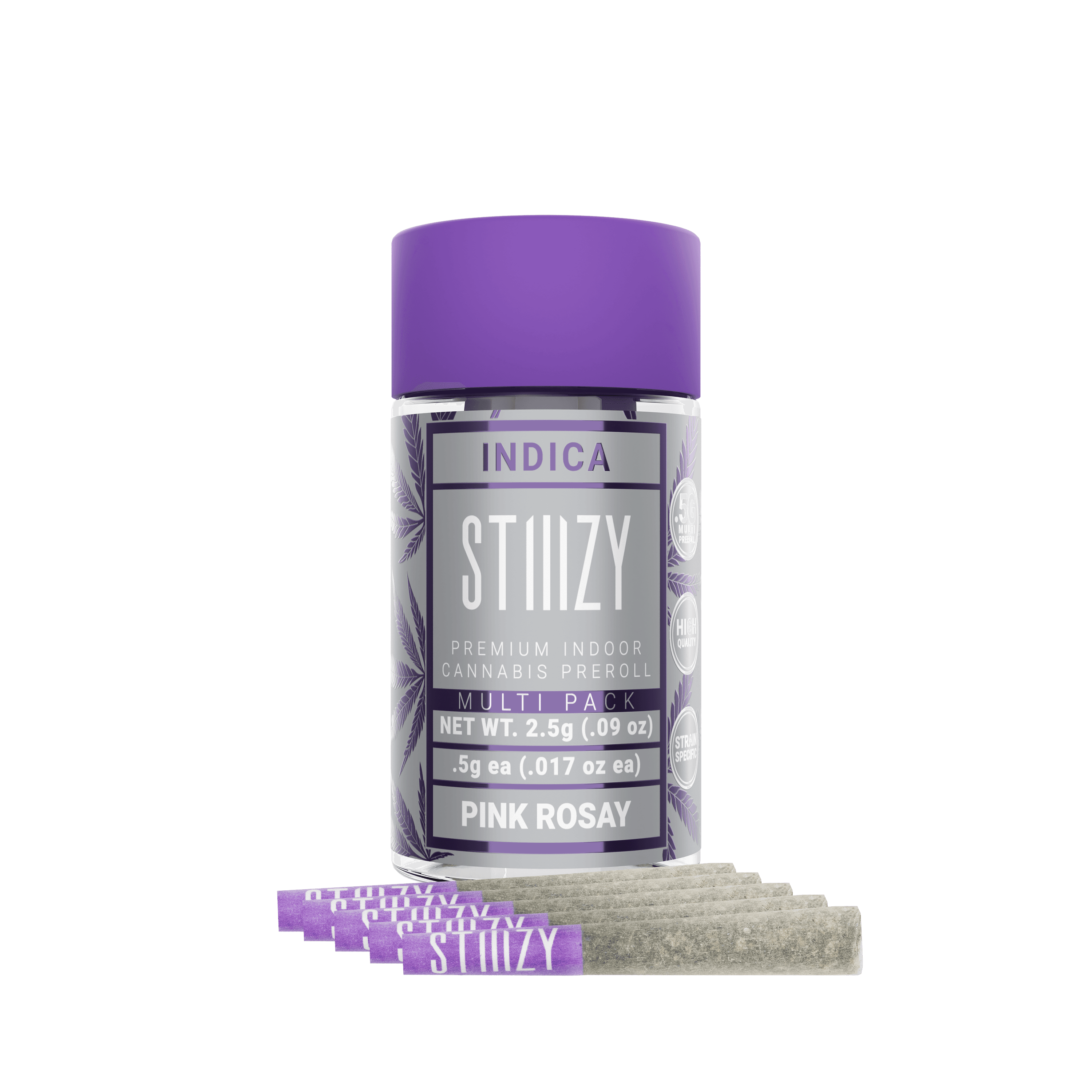 STIIIZY Cherry Popperz (I) Pre-Roll Multipack 0.5g 5pk