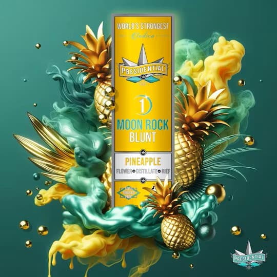 Presidential | Pineapple Moon Rock Pre-Roll 1g