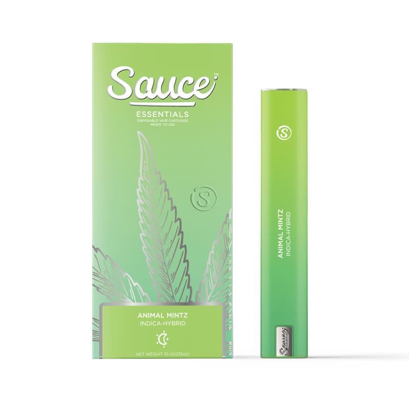 Sauce Essentials Animal Mintz (I) Live Resin Disposable Vape 1g