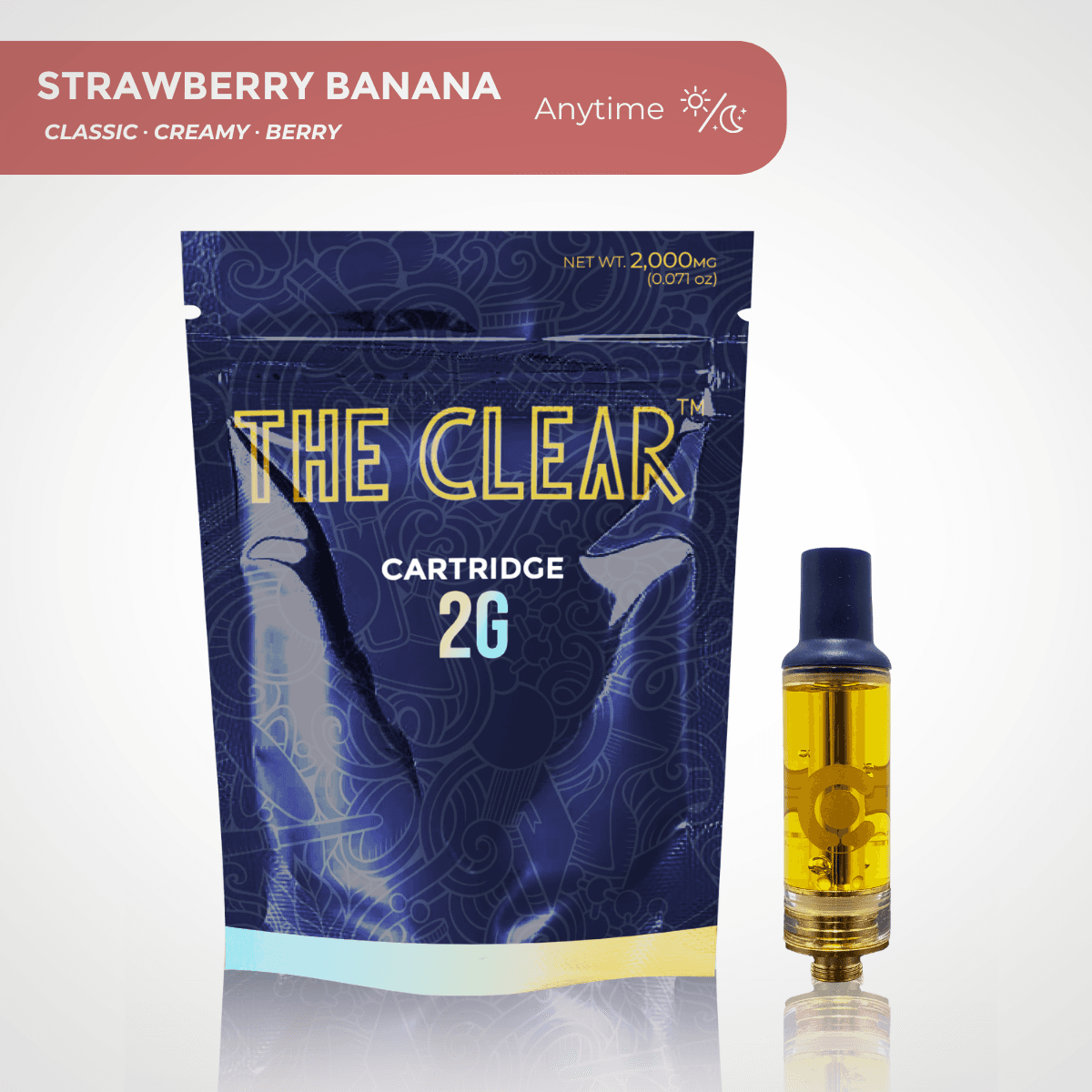 The Clear - The Original Strawberry Banana Cartridge