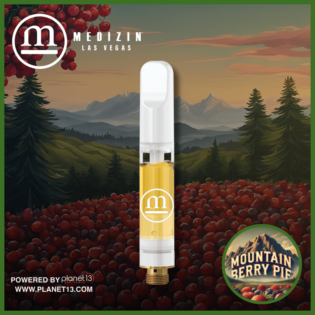 Medizin Mountain Berry Pie .5g Live Resin Vape Cartridge