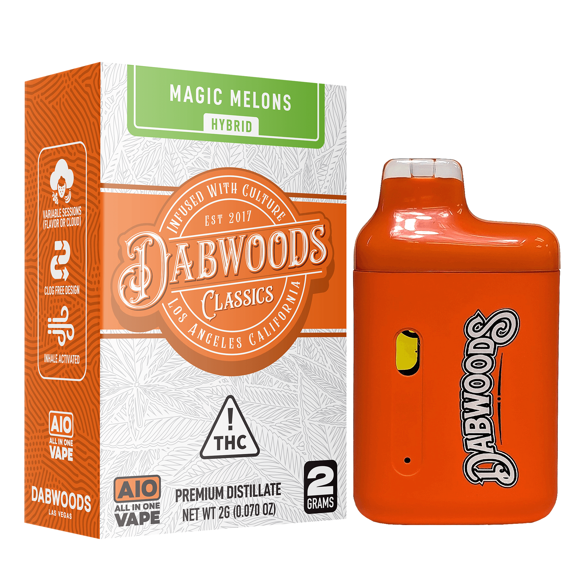 Dab Bar - Magic Melons Disposable