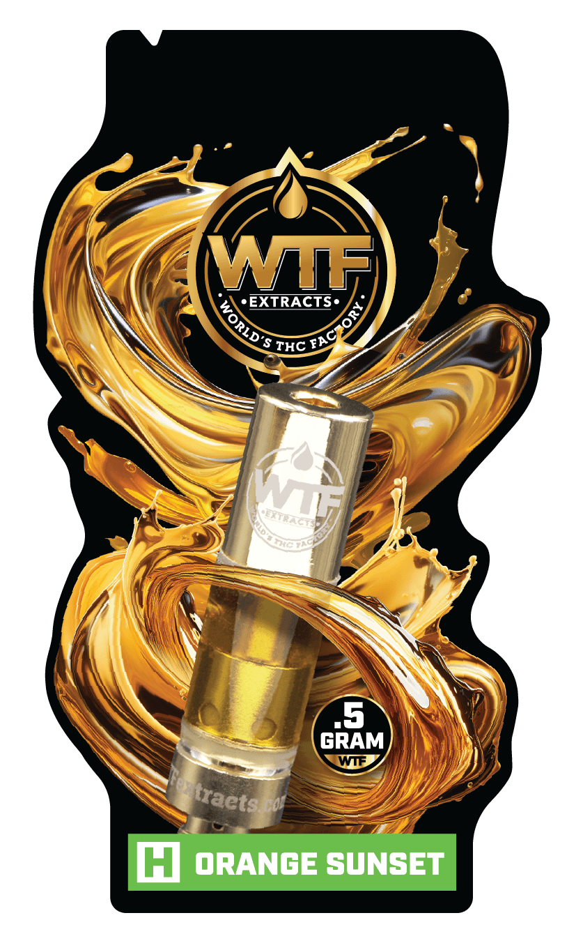 WTF - Cartridge Distillate - Orange Sunset (H) (0.5g)