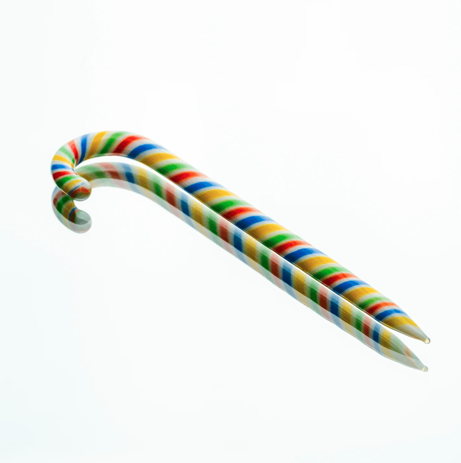 Hemper Candy Cane Dab Tool Green Swirl