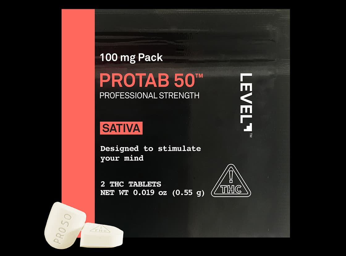 LEVEL Protab Sativa 2x 50mg